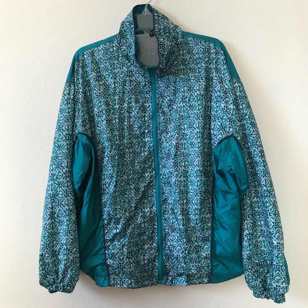 Vintage Honors Windbreaker Size Large with Pockets